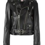 THE HUB LEATHER Electra Motorcycle Biker Stylish Ziper Black Real Leather Jacket Women